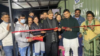 Minister of State for Defense Shri Ajay Bhatt reviews DRDO's DIBER, Haldwani