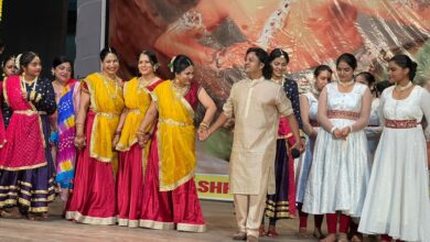A unique way of paying tribute to Late Natraj Gopi Kishan ji in Surat